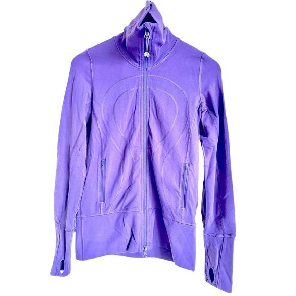 Lululemon Athletica In Stride Full Zip Jacket Size 4 - Picture 1 of 9